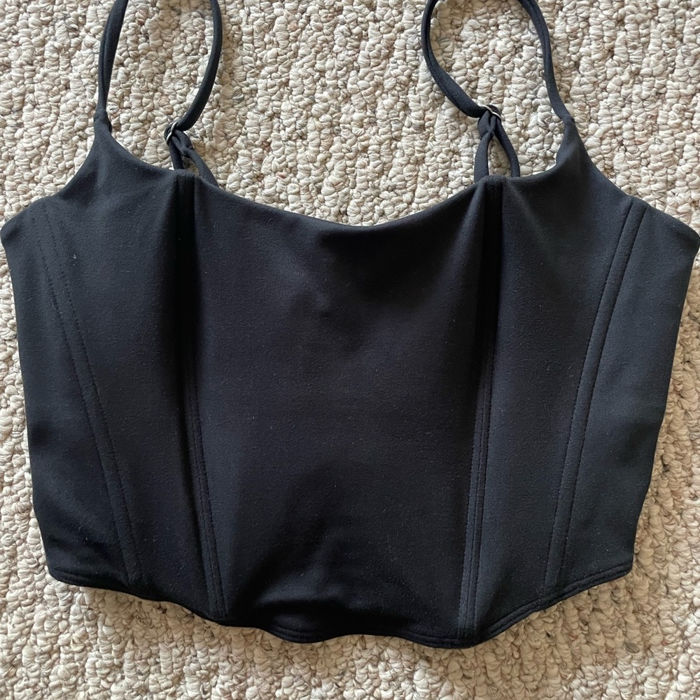 Gilly Hicks corset Crop Top